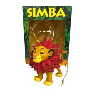 Vintage Disney Lion King Simba First Issue Christmas Ornament